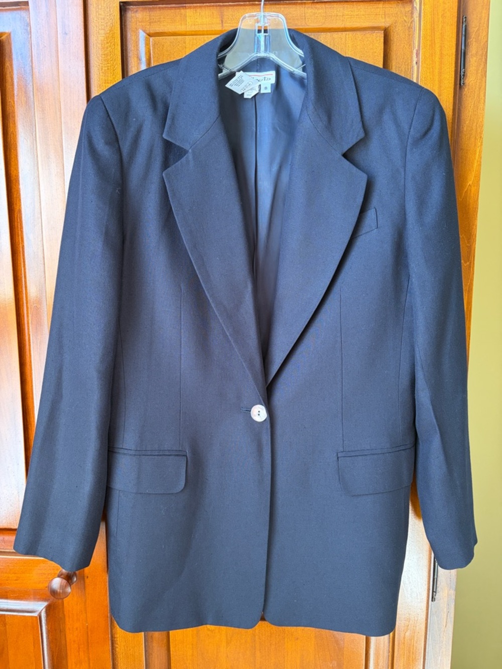 Navy Talbots Single-Button Blazer